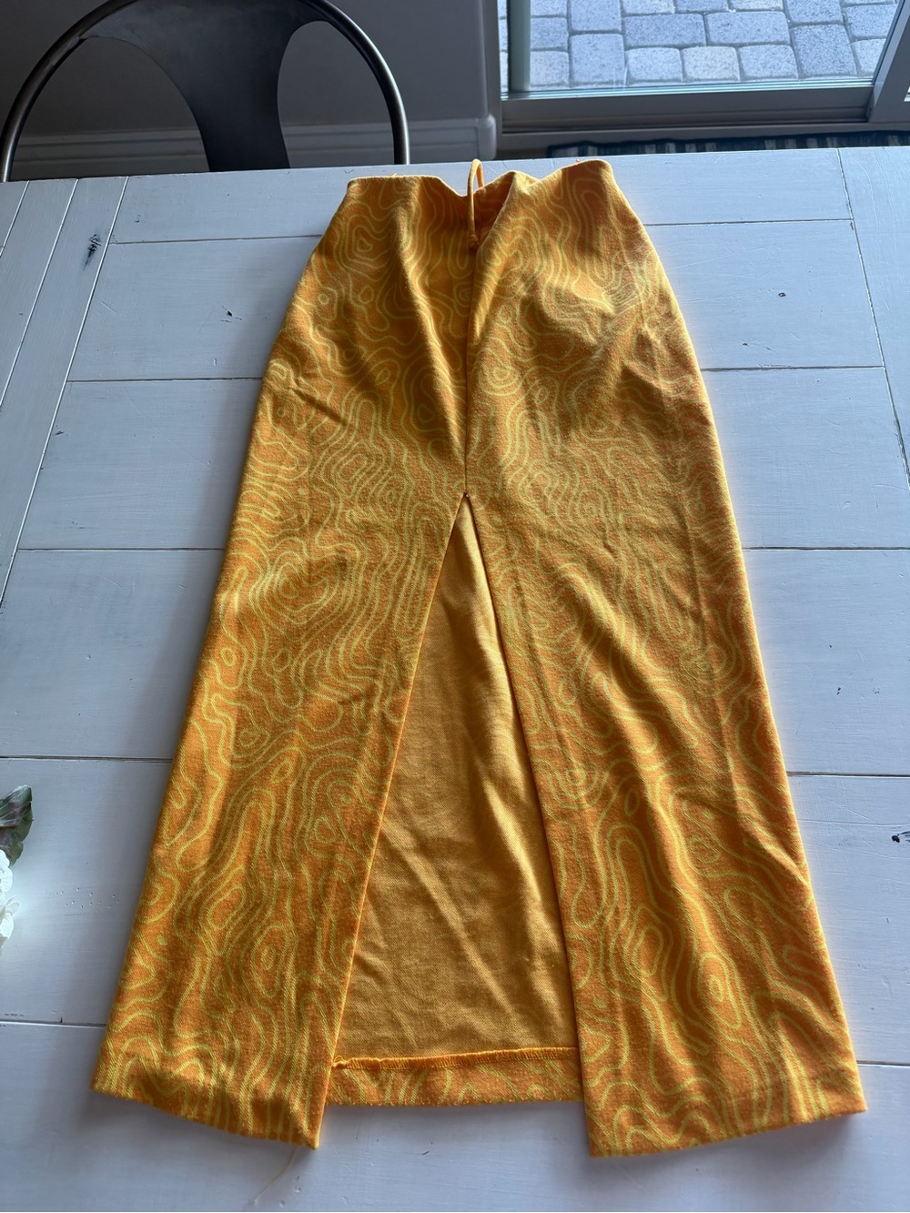 Zara Women’s High-Waist Tie Front Maxi Skirt & Crop Halter Top XS Festival Vacay - Picture 11 of 11